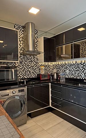 Apartamento para alugar com 45m², 1 quarto e 1 vagaCozinha e Área de Serviço