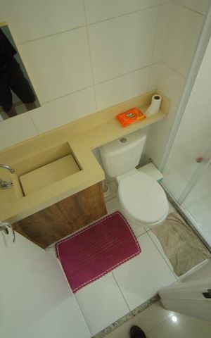 Apartamento para alugar com 48m², 2 quartos e sem vagaBanheiro 