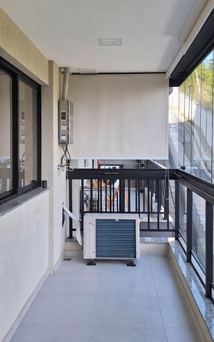 Studio para alugar com 39m², 1 quarto e 1 vaga Studio para alugar com 39m², 1 quarto e 1 vagaVaranda