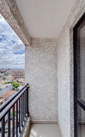 Apartamento à venda com 45m², 2 quartos e 1 vagaVaranda