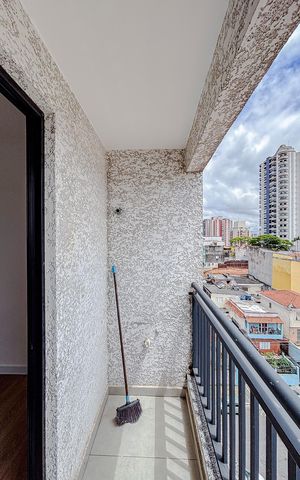 Apartamento à venda com 45m², 2 quartos e 1 vagaVaranda