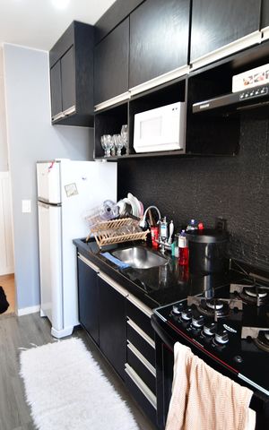 Apartamento à venda com 54m², 2 quartos e 1 vagaCozinha
