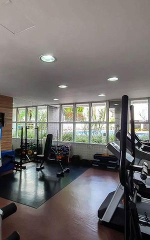 Apartamento para alugar com 134m², 2 quartos e 1 vaga Apartamento para alugar com 134m², 2 quartos e 1 vagaÁrea comum - Academia