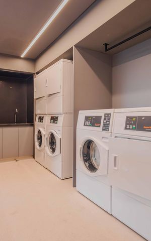 Studio à venda com 28m², 1 quarto e sem vagaLavanderia