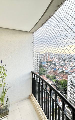 Apartamento à venda com 78m², 3 quartos e 2 vagasVaranda da Sala