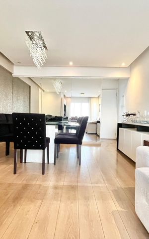 Apartamento à venda com 78m², 3 quartos e 2 vagasSala