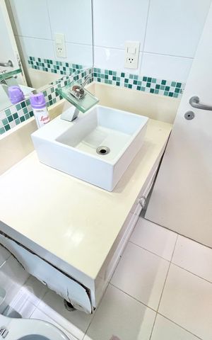 Apartamento à venda com 78m², 3 quartos e 2 vagasBanheiro da Suíte