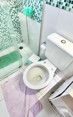 Apartamento à venda com 78m², 3 quartos e 2 vagasBanheiro da Suíte