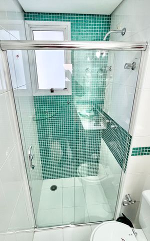 Apartamento à venda com 78m², 3 quartos e 2 vagasBanheiro social