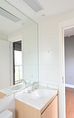 Apartamento para alugar com 96m², 2 quartos e 2 vagasBanheiro da Suíte 2
