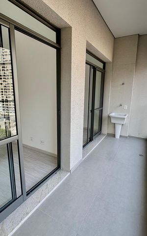 Studio para alugar com 35m², 1 quarto e 1 vaga Studio para alugar com 35m², 1 quarto e 1 vagaVaranda