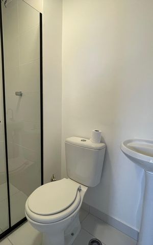 Apartamento à venda com 33m², 2 quartos e sem vaga Apartamento à venda com 33m², 2 quartos e sem vagaBanheiro