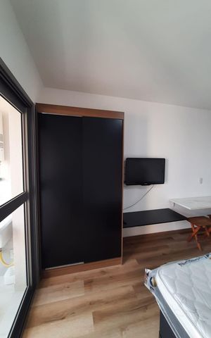 Apartamento para alugar com 29m², 1 quarto e sem vaga Apartamento para alugar com 29m², 1 quarto e sem vagaSala / Quarto
