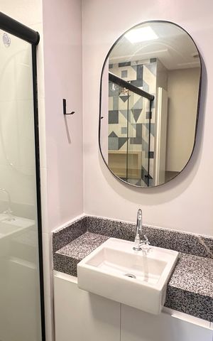 Studio à venda com 31m², 1 quarto e sem vagaBanheiro social