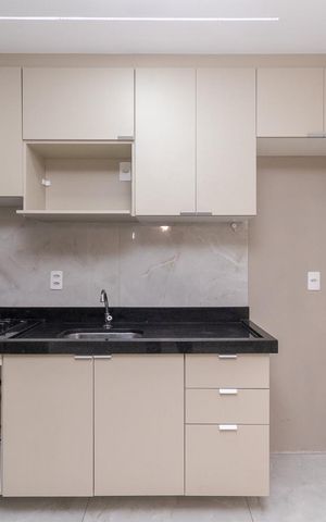 Apartamento à venda com 38m², 2 quartos e sem vagaCozinha