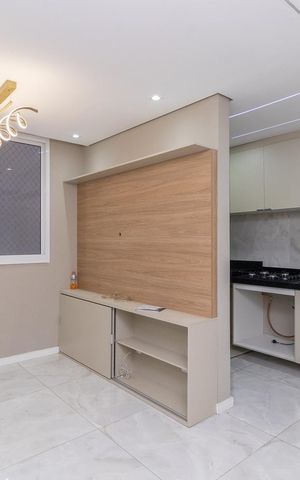 Apartamento à venda com 38m², 2 quartos e sem vagaSala