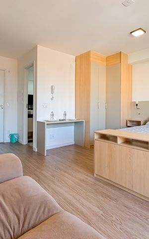 Studio à venda com 27m², 1 quarto e sem vaga Studio à venda com 27m², 1 quarto e sem vagaStudio