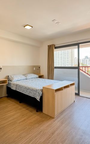 Studio à venda com 27m², 1 quarto e sem vaga Studio à venda com 27m², 1 quarto e sem vagaStudio