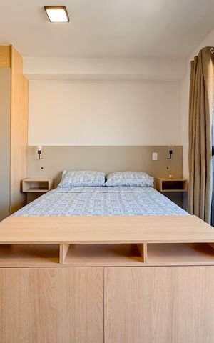 Studio à venda com 27m², 1 quarto e sem vaga Studio à venda com 27m², 1 quarto e sem vagaStudio