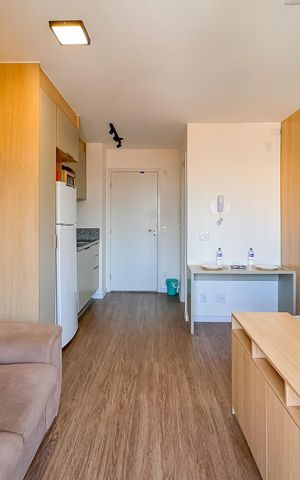 Studio à venda com 27m², 1 quarto e sem vaga Studio à venda com 27m², 1 quarto e sem vagaStudio