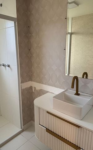 Apartamento à venda com 108m², 4 quartos e 2 vagasBanheiro da Suíte