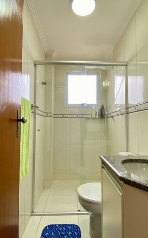 Apartamento para alugar com 100m², 2 quartos e 2 vagasBanheiro da Suíte 2