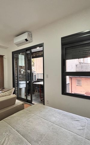 Studio à venda com 25m², 1 quarto e sem vagaStudio