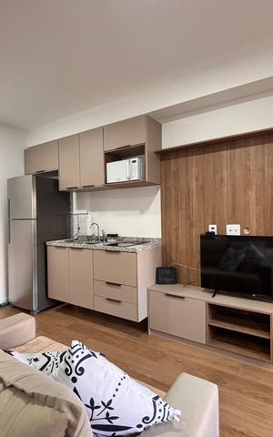 Studio à venda com 25m², 1 quarto e sem vagaStudio