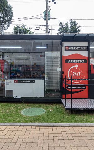 Apartamento à venda com 30m², 1 quarto e sem vaga Apartamento à venda com 30m², 1 quarto e sem vagaÁrea Comum - Mini Mercado