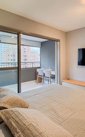 Studio à venda com 29m², 1 quarto e sem vagaStudio