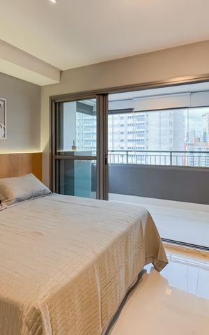 Studio à venda com 29m², 1 quarto e sem vagaStudio