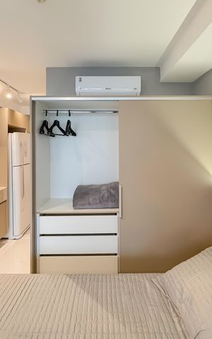 Studio à venda com 29m², 1 quarto e sem vagaCozinha