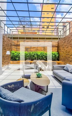Studio à venda com 29m², 1 quarto e sem vagaÁrea comum - Churrasqueira