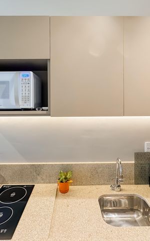 Studio à venda com 29m², 1 quarto e sem vagaCozinha