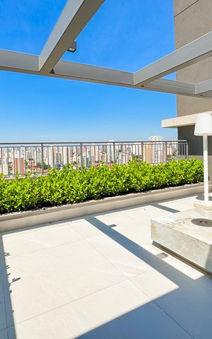 Studio à venda com 29m², 1 quarto e sem vagaChurrasqueira - Rooftop