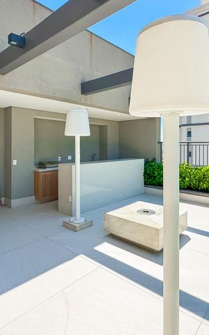Studio à venda com 29m², 1 quarto e sem vagaChurrasqueira - Rooftop