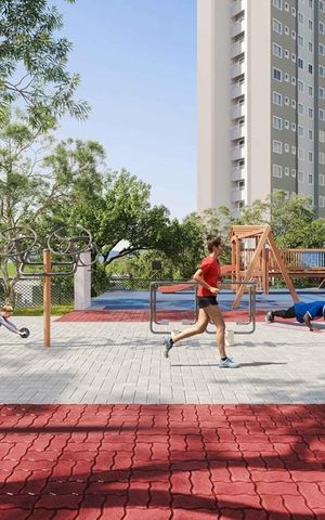 Apartamento à venda com 43m², 2 quartos e 1 vaga
