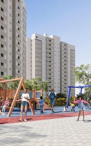 Apartamento à venda com 43m², 2 quartos e 1 vaga