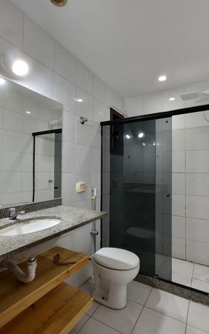 Casa de condomínio para alugar com 120m², 2 quartos e 1 vagaBanheiro da Suíte 2