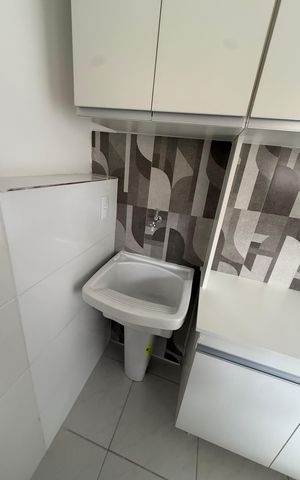 Studio à venda com 29m², 1 quarto e sem vaga Studio à venda com 29m², 1 quarto e sem vagaCozinha e Área de Serviço