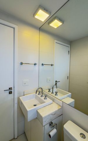 Apartamento para alugar com 69m², 2 quartos e 1 vagaBanheiro da Suíte