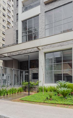 Apartamento para alugar com 38m², 1 quarto e 1 vagaFachada