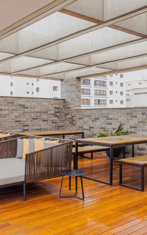 Apartamento para alugar com 38m², 1 quarto e 1 vagaChurrasqueira
