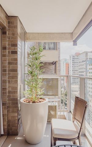 Apartamento para alugar com 38m², 1 quarto e 1 vagaVaranda Sala