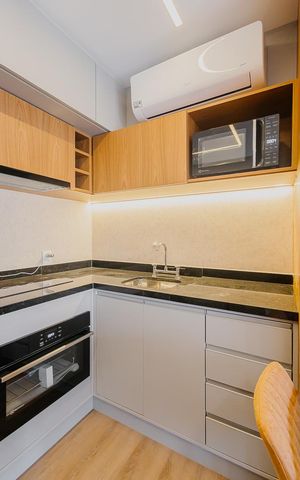 Apartamento para alugar com 38m², 1 quarto e 1 vagaCozinha