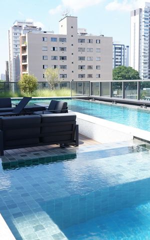 Apartamento à venda com 60m², 1 quarto e 2 vagasÁrea comum - Piscina