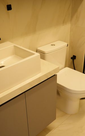 Apartamento à venda com 60m², 1 quarto e 2 vagasBanheiro