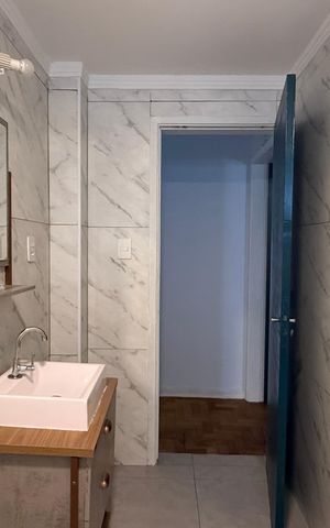 Apartamento para alugar com 49m², 1 quarto e sem vaga Apartamento para alugar com 49m², 1 quarto e sem vagaBanheiro Social