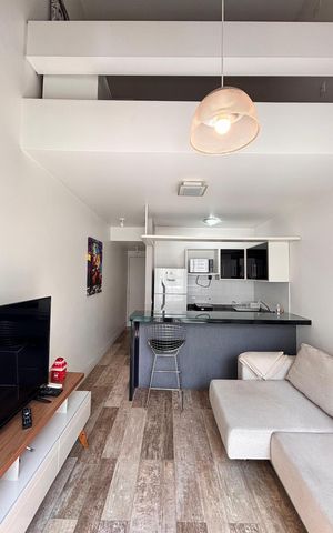 Apartamento à venda com 45m², 1 quarto e 1 vagaSala/Cozinha