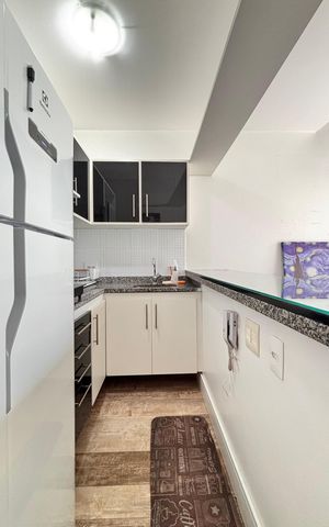 Apartamento à venda com 45m², 1 quarto e 1 vagaCozinha